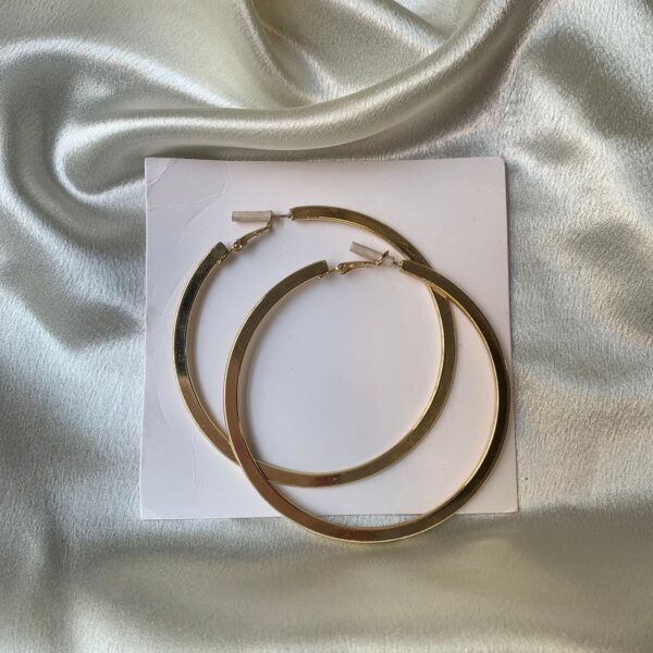 Large Gold Hoops