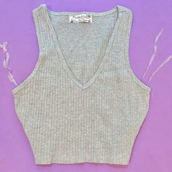 Basic Grey V Top