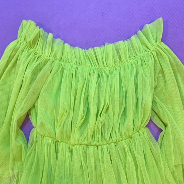 Ruffled Green Top